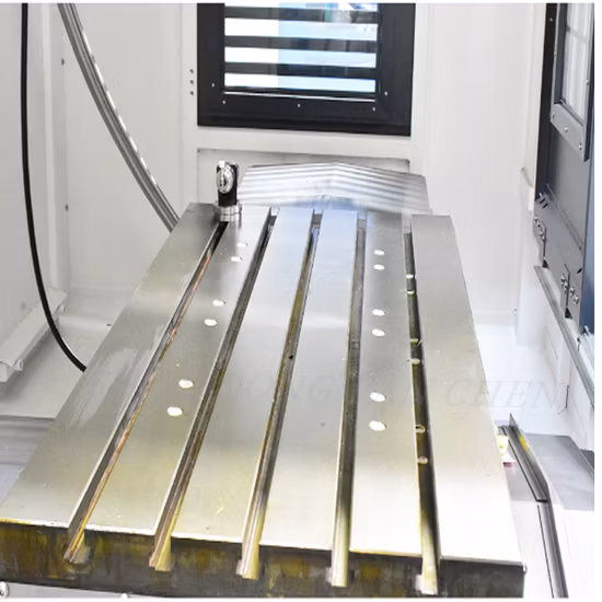 5 Axis Metal Processing CNC Machine for Aluminum Steel Profiles Vertical Machining Center Milling Drilling Tapping Vmc