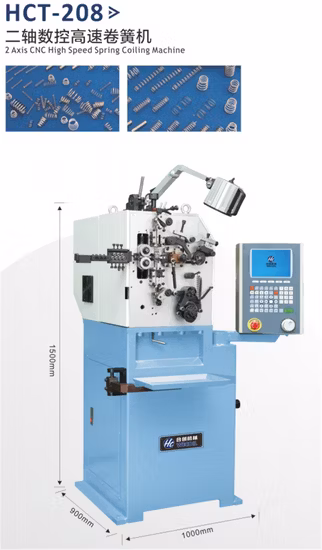Monthly Deals Automatic CNC Compression Spring Coiling Machine 3 Axis 0.1