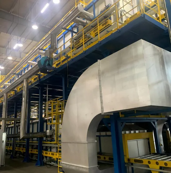 Nianda T7 Continous Double Deck T7 Automobile Aluminum Alloy Solution Air Quenching Aging Heat Treatment Furnace Oven