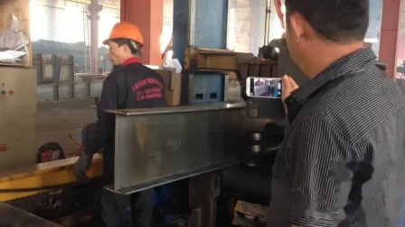 Assembling Machine H Beam Gantry Welding Straightening Zhouxiang Factory 