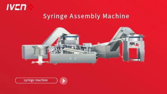 Intelligent Syringe Assembling Machine / Vaccine Syringe Assembly Machine 0.5 Ml 