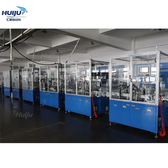 Assembly of Jump Buckle Arc Extinguishing Chamber MCB Automatic Assembling Production Machine 