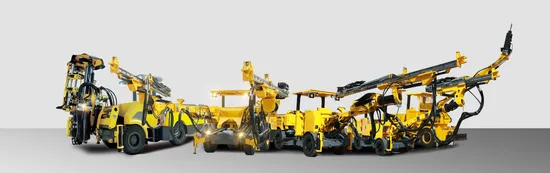 Underground Mlutifuntiona Face Drilling Jumbo and Rock Bolter with Telescopic Boom 