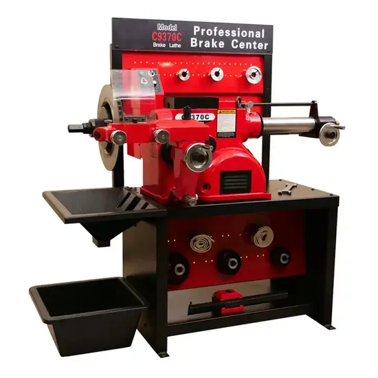 Automotive Brake Drum Lathing Machine Customized Garage Equipment Supplier 